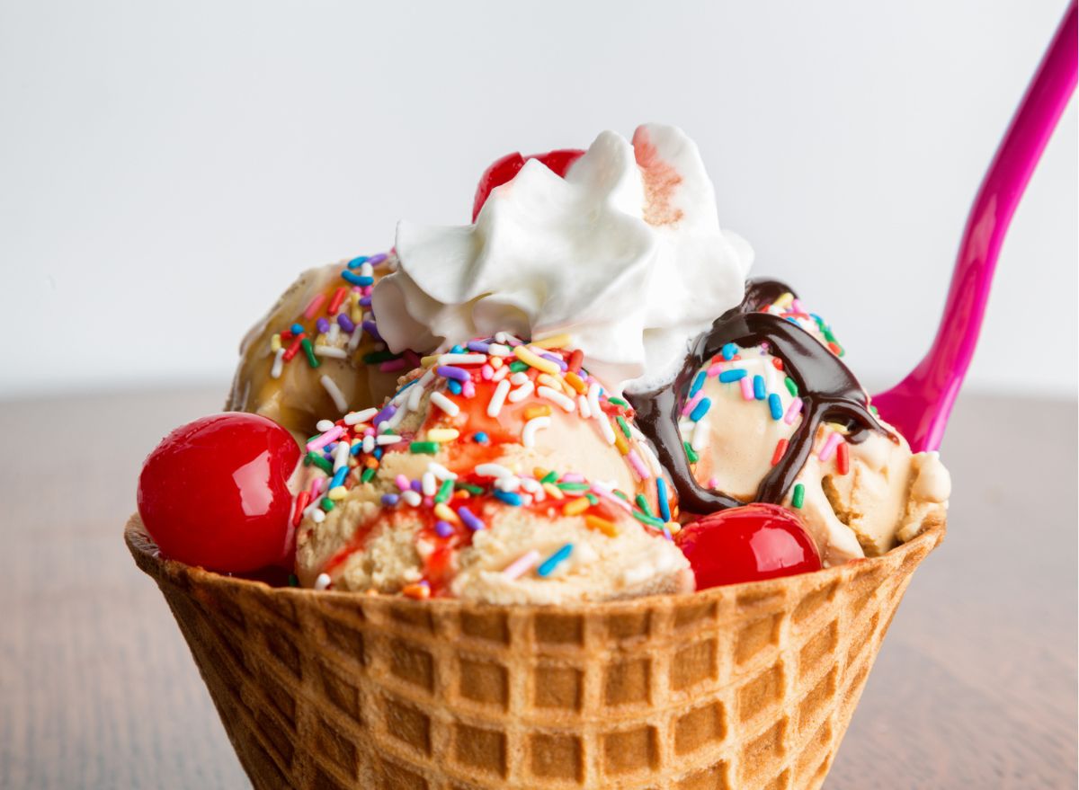 ice cream sundae