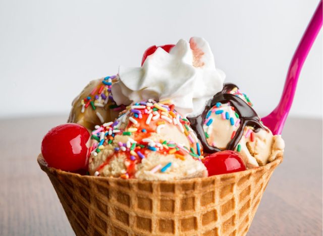 ice cream sundae