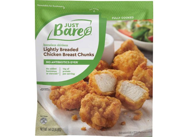 Just Bare Lightly Breaded Chicken Breast Chunks