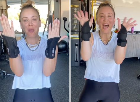 7 No-Weight Exercises Kaley Cuoco Swears By
