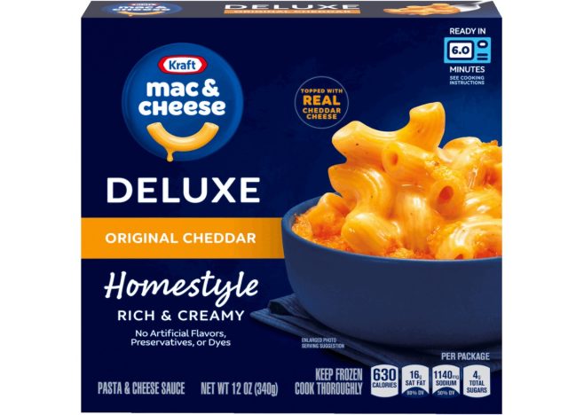 kraft deluxe mac n cheese