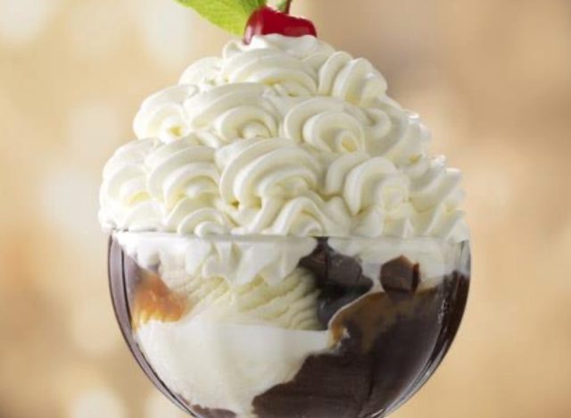 morton's legendary sundae