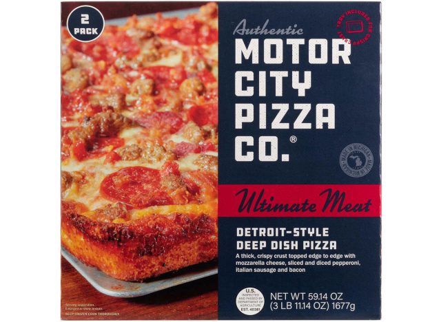 Motor City Pizza Co. Detroit-Style Deep Dish Pizza, Ultimate Meat