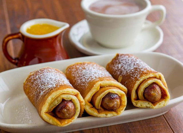 The Original Pancake House Three Little Pigs In A Blanket