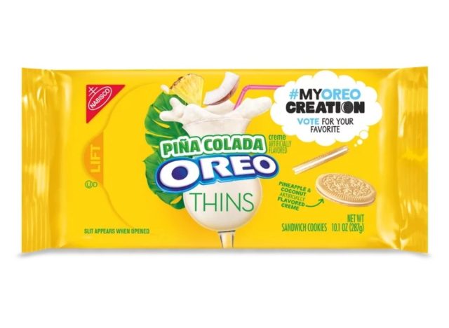 piña colada oreo thins