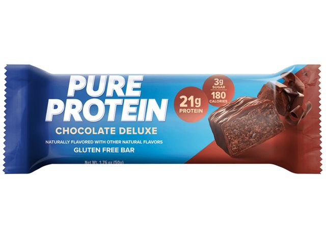 pure protein chocolate deluxe protein bar