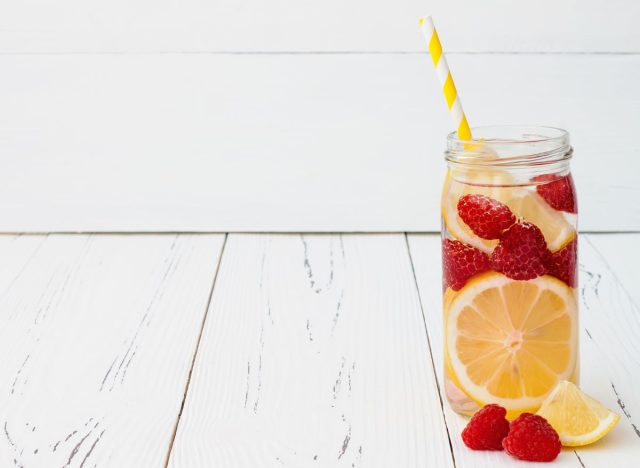 raspberry lemon water