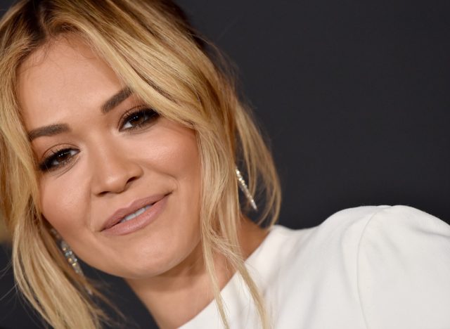 Rita Ora attends the Los Angeles Premiere of Marvel Studios' "Eternals" on October 18, 2021 in Los Angeles, California. (Photo by Axelle/Bauer-Griffin/FilmMagic)