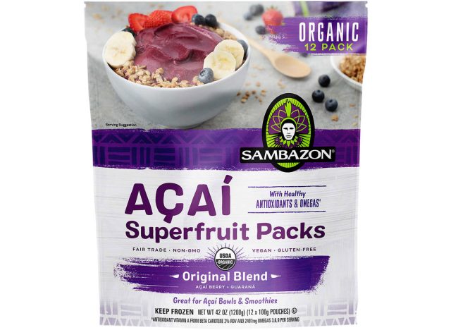 Sambazon Organic Acai Superfruit Smoothie Pack