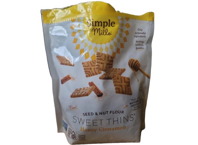 simple mills honey cinnamon sweet thins