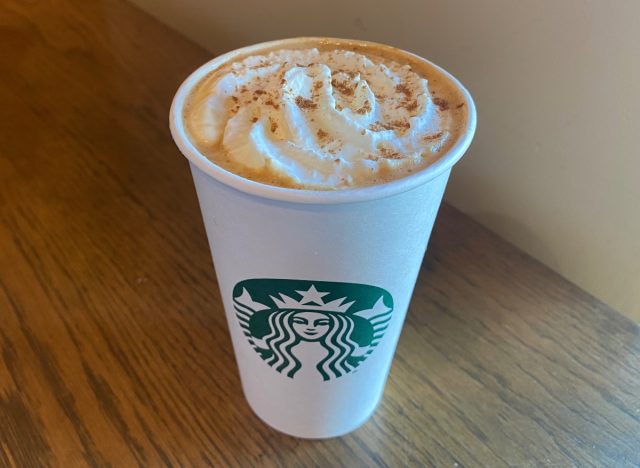 starbucks pumpkin spice latte