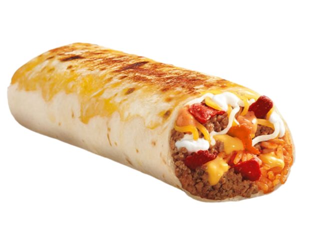 Taco Bell Grilled Cheese Burrito