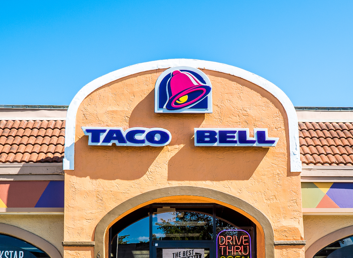 front of Taco Bell