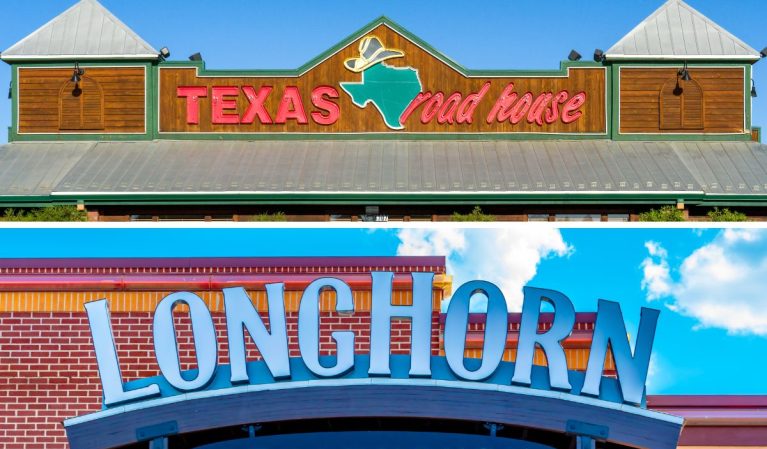 texas roadhouse longhorn steakhouse collage