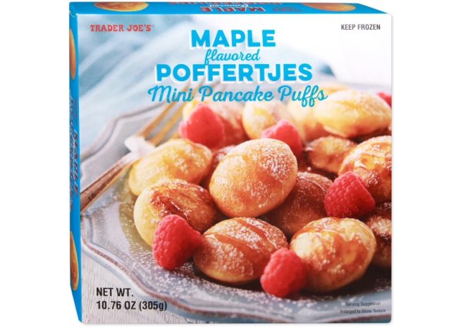 trader joe's maple poffertjes