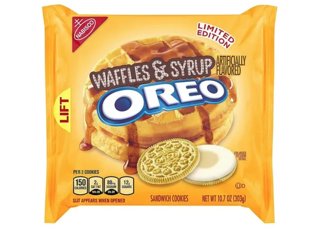 waffles & syrup oreos