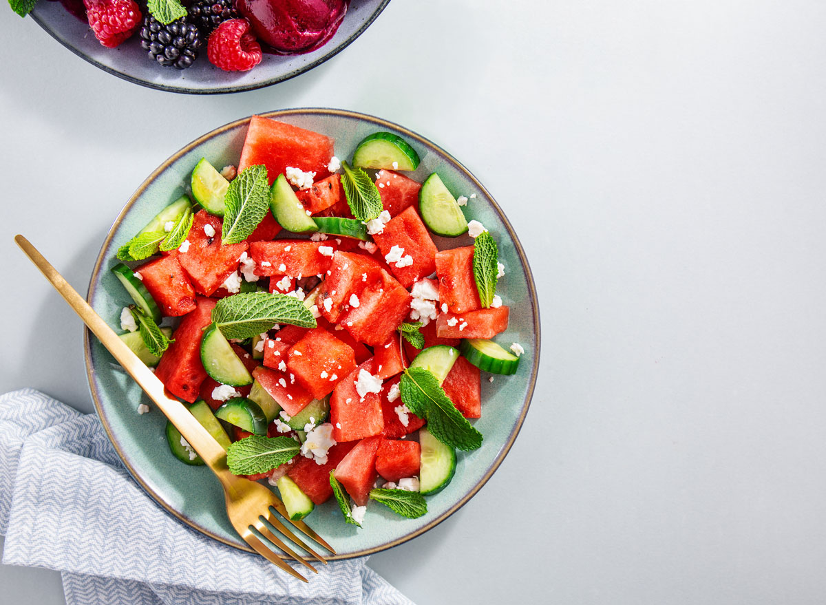 The Hydrating Benefit Of Your Lunchtime Salad