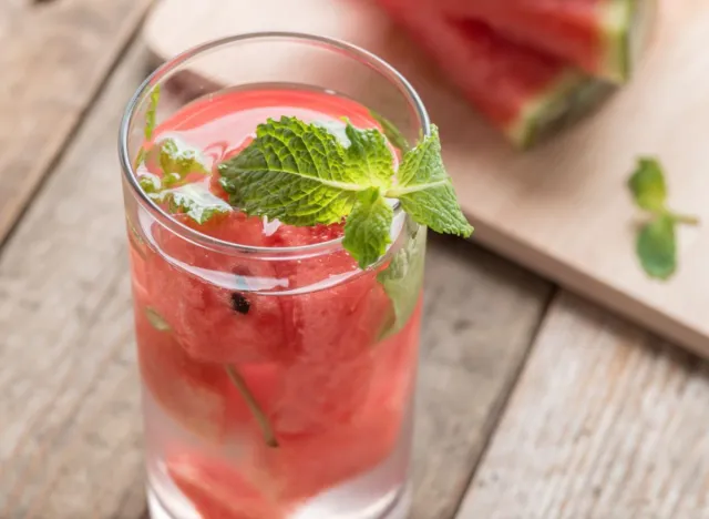 watermelon mint water