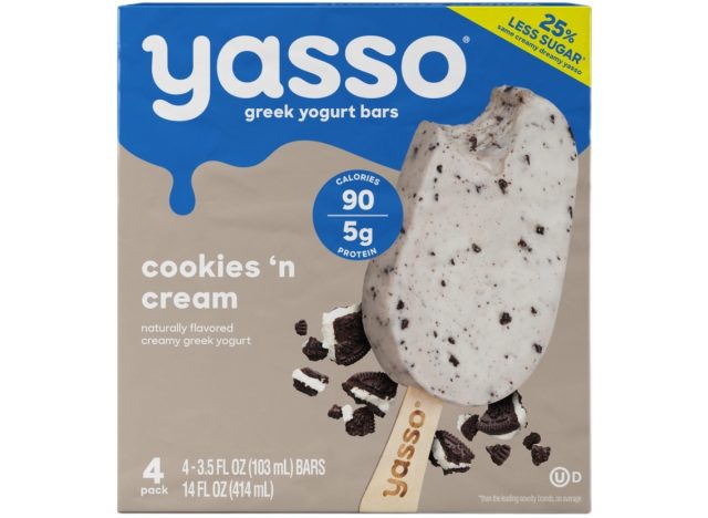 yasso cookies and cream bars