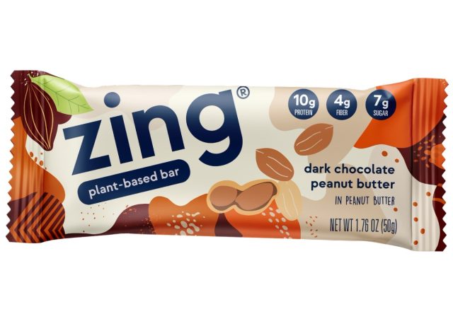zing dark chocolate peanut butter bar