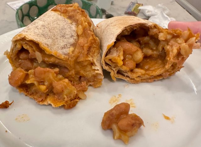 Amy's Bean & Cheese Burrito