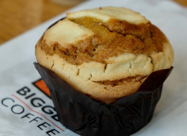 Biggby Coffee Pumpkin Muffin