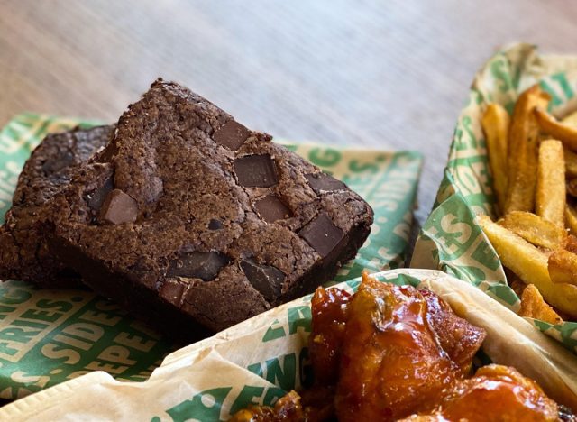 Chocolate Brownie at Wingstop