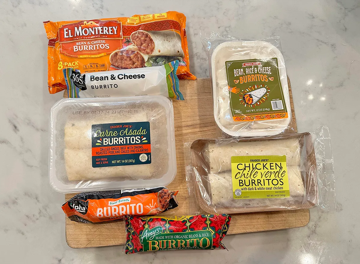 Frozen Burritos Taste Test 7 Popular Varieties, 1 Clear Winner