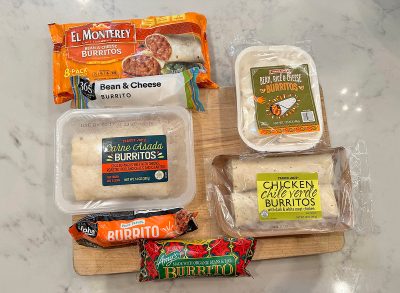 Frozen burrito taste test