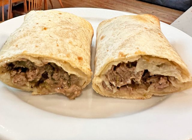 Trader Joe's Carne Asada Burrito