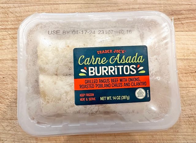 Trader Joe's Carne Asada Burritos