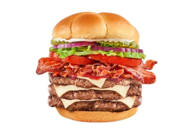 Checkers bacon buford burger