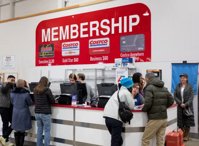 Costco membership desk