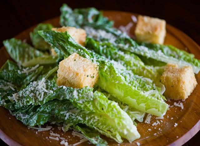 Caesar salad at Del Frisco's Double Eagle Steakhouse