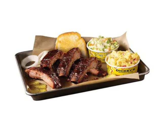 Dickeys Pork Rib Plate