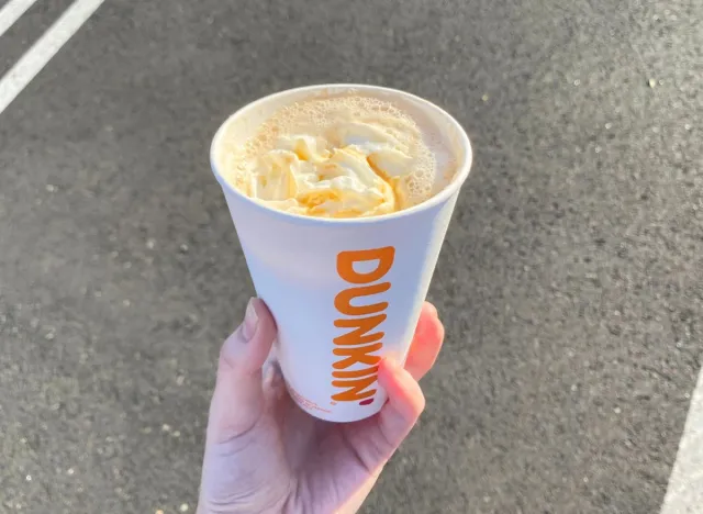 Dunkin' Pumpkin Spice Signature Latte