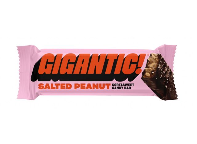 Gigantic salted peanut bar