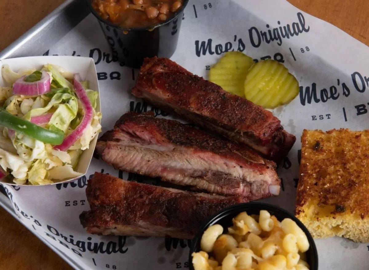 The #1 Unhealthiest Order at 10 Major BBQ Chains