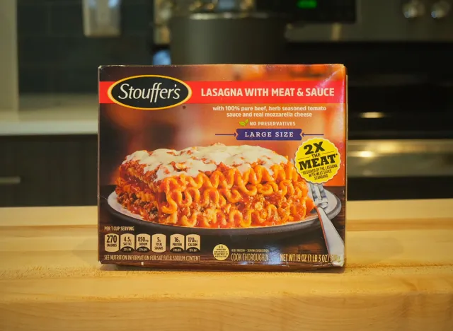 Stouffer's Lasagna With Meat & Sauce