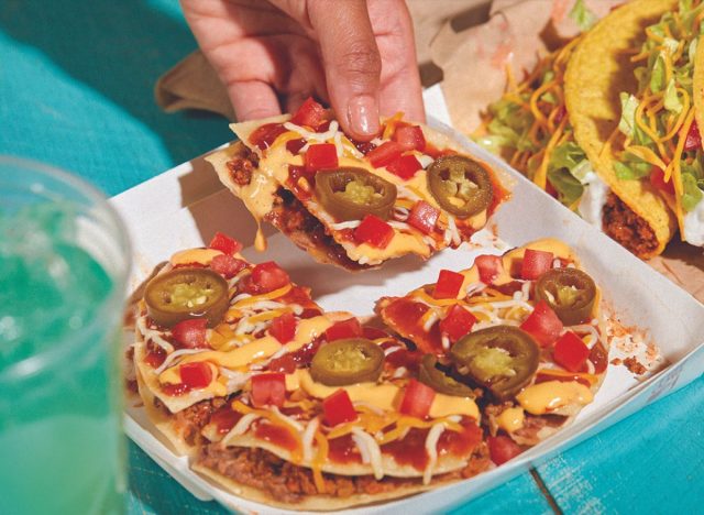 Taco Bell's Cheesy Jalapeno Mexican Pizza