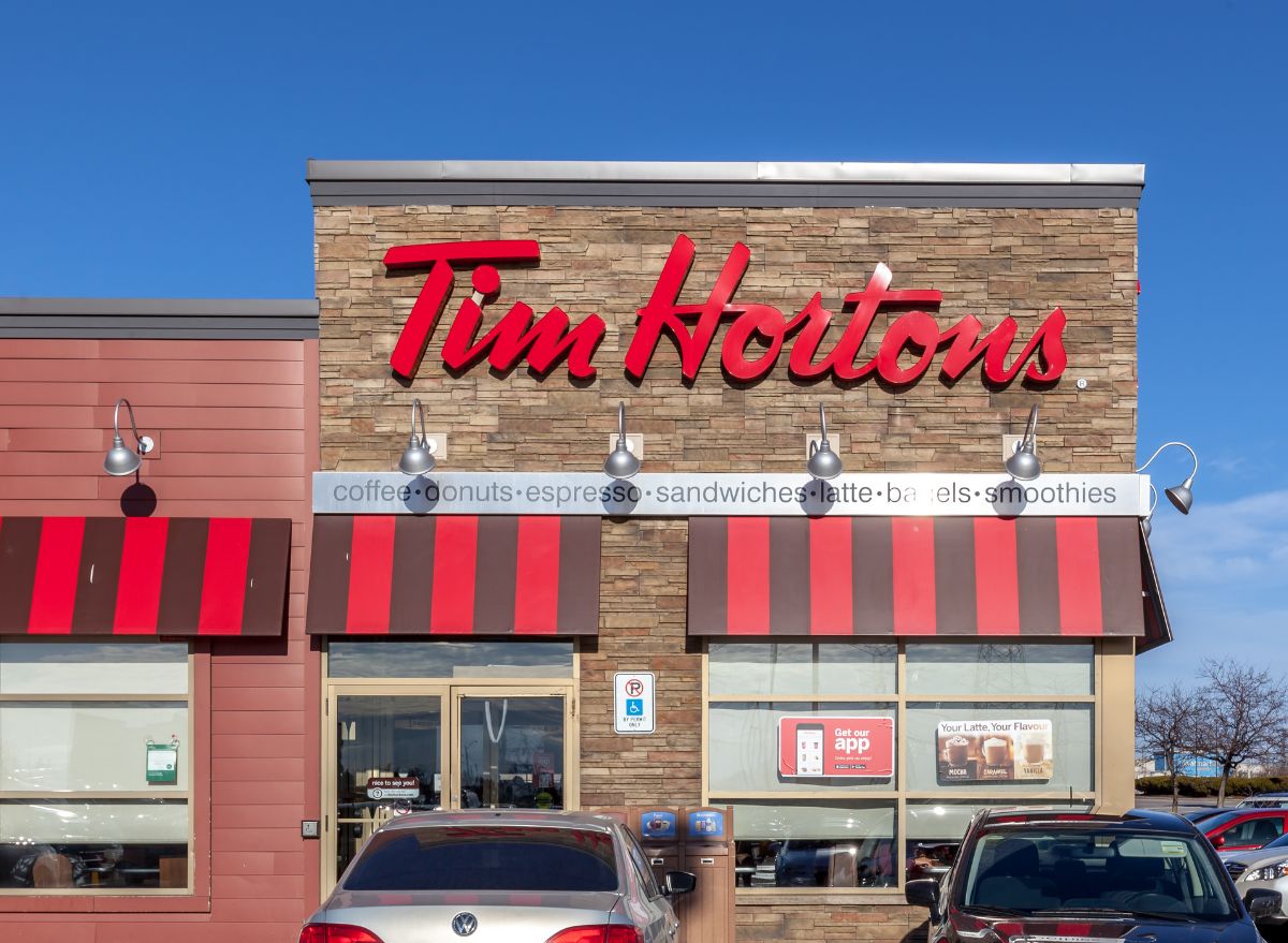 Tim Hortons exterior.