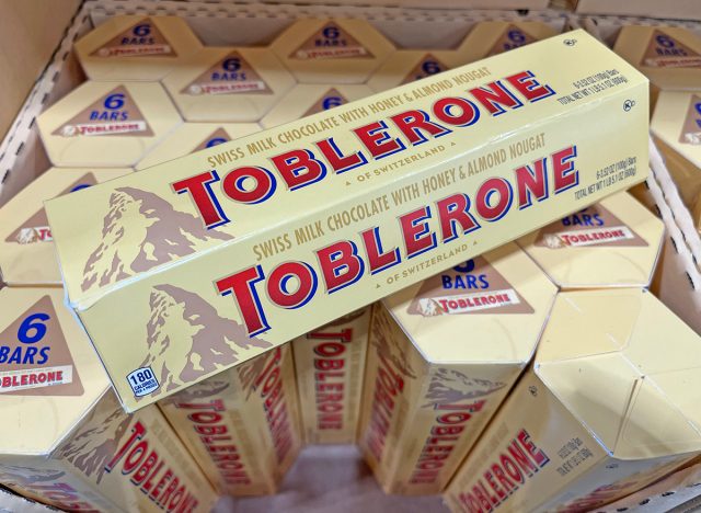 Toblerone chocolates at Costco