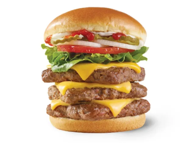 Wendy's Dave's Triple Burger