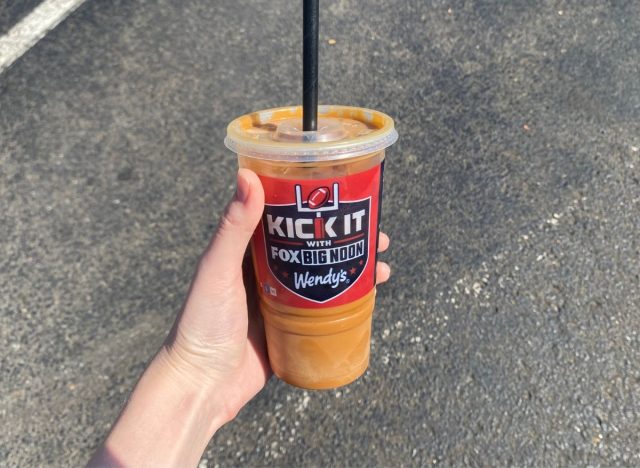 Wendy's Pumpkin Spice Frosty Cream Cold Brew