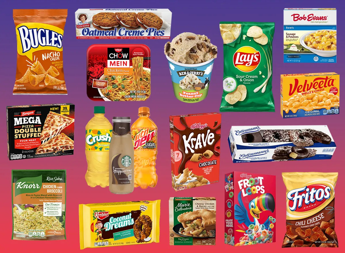 The 55 Unhealthiest Grocery Store Foods in America