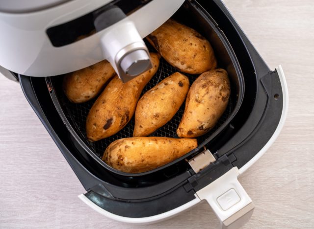 air fryer baked sweet potato