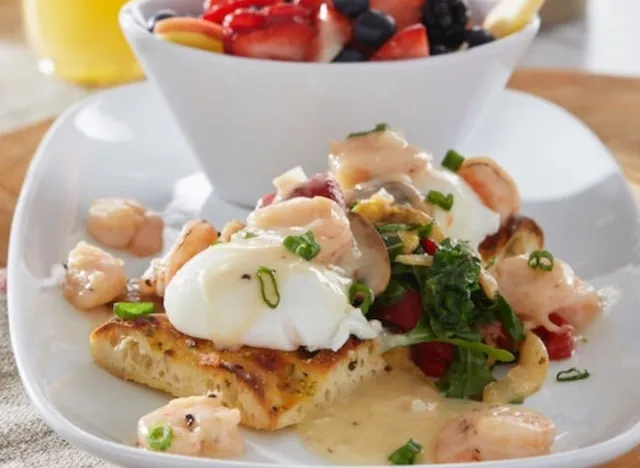 another broken egg shrimp benny