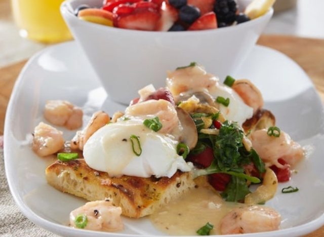 another broken egg shrimp benny