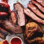 bbq platter brisket ribs