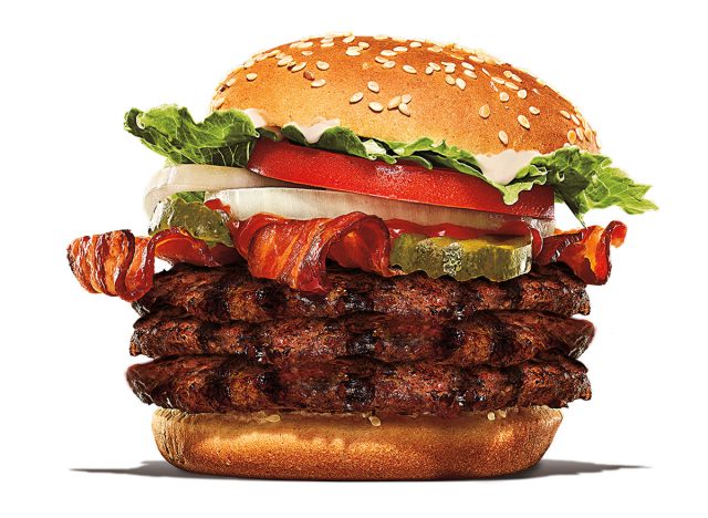 burger king Triple Whopper with Bacon